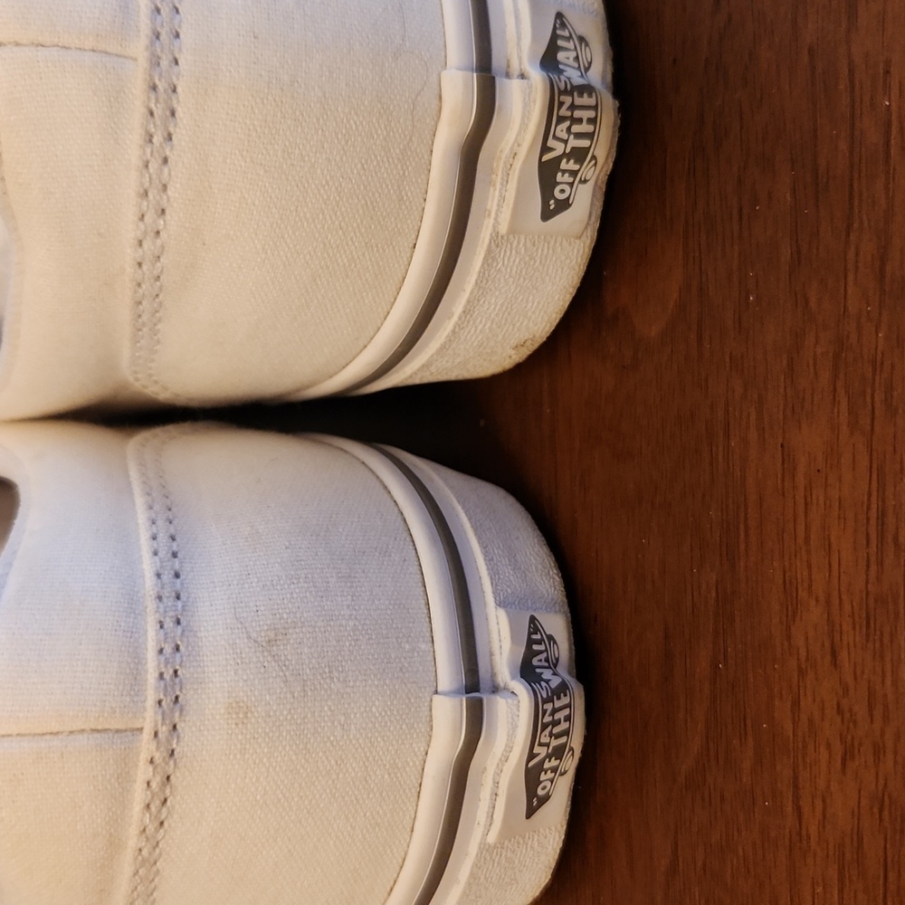 Vans Doheny Shoes White Sneakers Women's 9.5 Off The Wall Classic Canvas - Picture 6 of 11